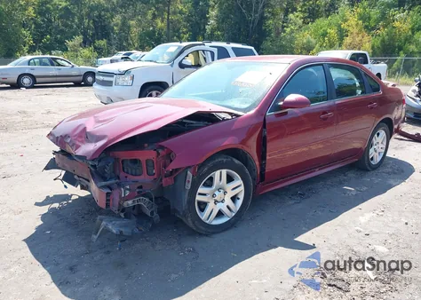 2011 Chevrolet Impala Lt from USA, damaged, VIN 2G1WG5EK5B1171095